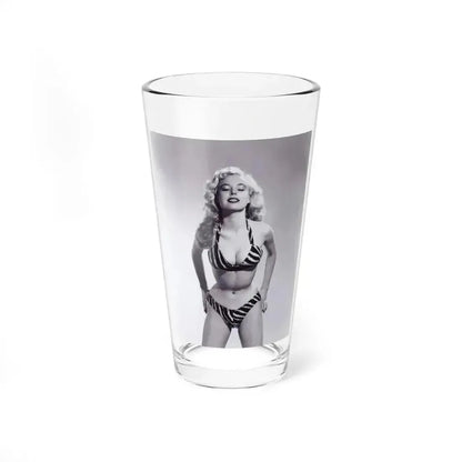 Betty Brosmer #22 (Vintage Female Icon) Pint Glass 16oz 16oz - Go Mug Yourself