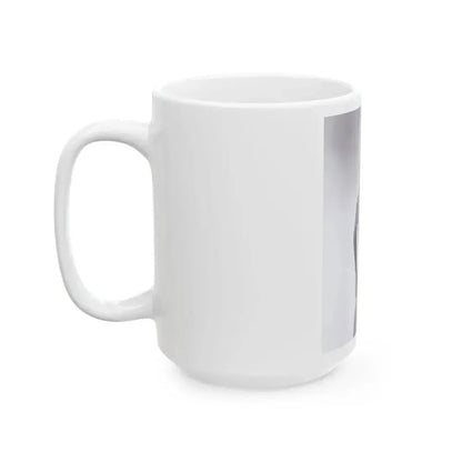 Betty Brosmer #22 (Vintage Female Icon) White Coffee Mug - Go Mug Yourself