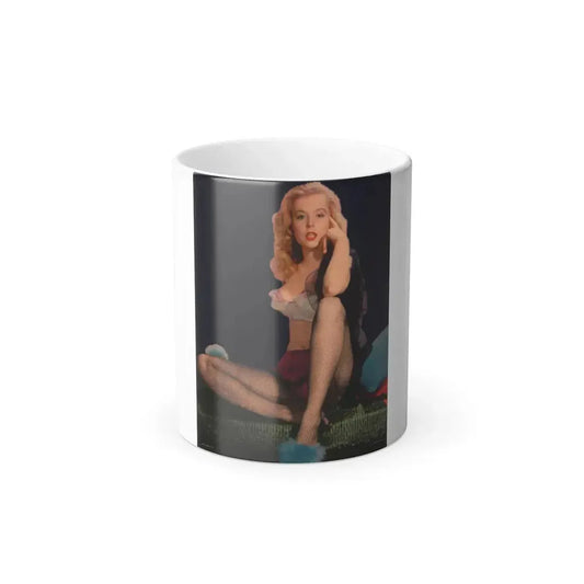 Betty Brosmer #221 (Vintage Female Icon) Color Changing Mug 11oz 11oz - Go Mug Yourself