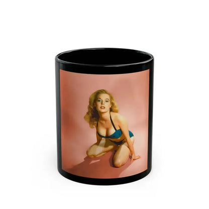 Betty Brosmer #223 (Vintage Female Icon) Black Coffee Mug 11oz - Go Mug Yourself