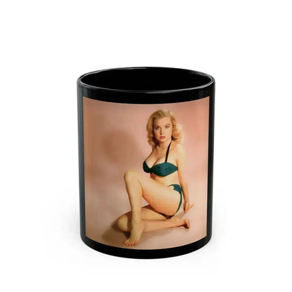 Betty Brosmer #224 (Vintage Female Icon) Black Coffee Mug 11oz - Go Mug Yourself