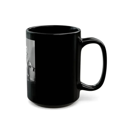 Betty Brosmer #229 (Vintage Female Icon) Black Coffee Mug - Go Mug Yourself