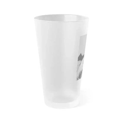 Betty Brosmer #229 (Vintage Female Icon) Frosted Pint Glass 16oz - Go Mug Yourself