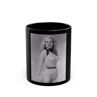 Betty Brosmer #233 (Vintage Female Icon) Black Coffee Mug 11oz - Go Mug Yourself