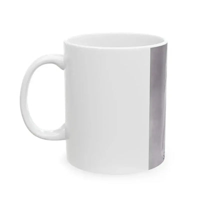 Betty Brosmer #233 (Vintage Female Icon) White Coffee Mug - Go Mug Yourself