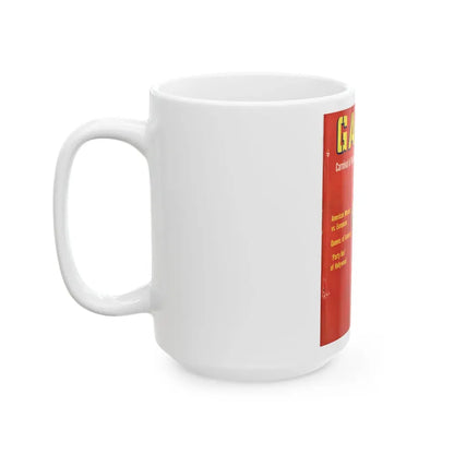 Betty Brosmer #243 - Betty on Cover of GALA Mag. Cover (Vintage Female Icon) White Coffee Mug - Go Mug Yourself