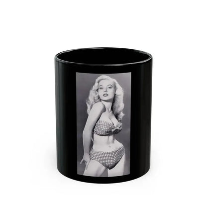 Betty Brosmer #39 (Vintage Female Icon) Black Coffee Mug 11oz - Go Mug Yourself