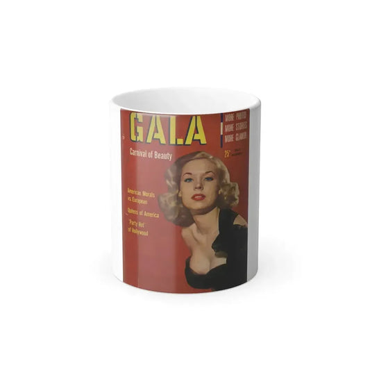 Betty Brosmer #61 - Mag. Cover (Vintage Female Icon) Color Changing Mug 11oz 11oz - Go Mug Yourself