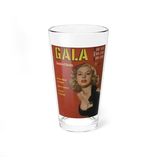 Betty Brosmer #61 - Mag. Cover (Vintage Female Icon) Pint Glass 16oz 16oz - Go Mug Yourself