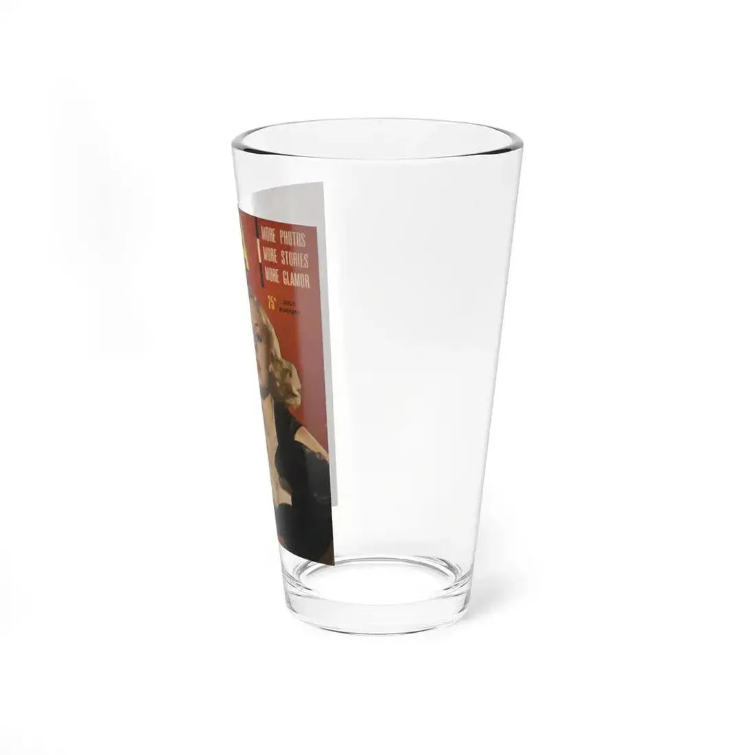 Betty Brosmer #61 - Mag. Cover (Vintage Female Icon) Pint Glass 16oz - Go Mug Yourself