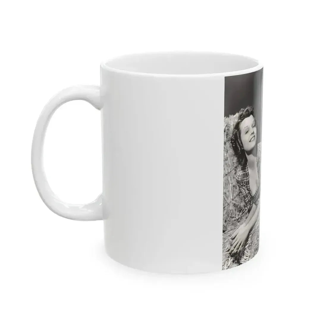 Betty Field #01 (Vintage Female Icon) White Coffee Mug - Go Mug Yourself