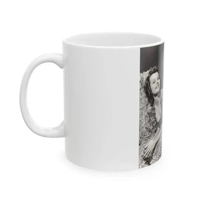 Betty Field #01 (Vintage Female Icon) White Coffee Mug - Go Mug Yourself