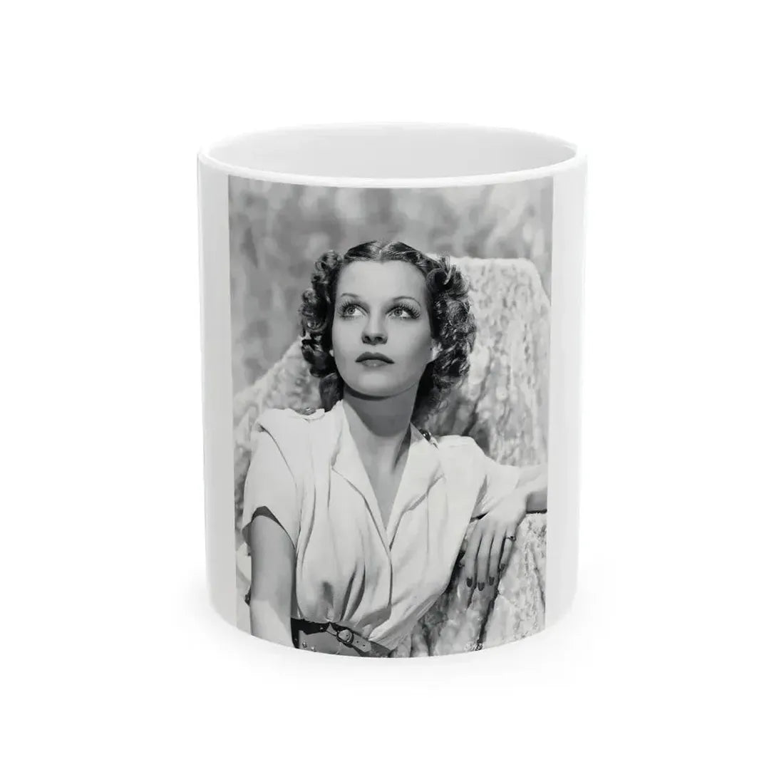 Betty Field #02 (Vintage Female Icon) White Coffee Mug 11oz - Go Mug Yourself