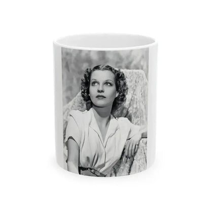 Betty Field #02 (Vintage Female Icon) White Coffee Mug 11oz - Go Mug Yourself