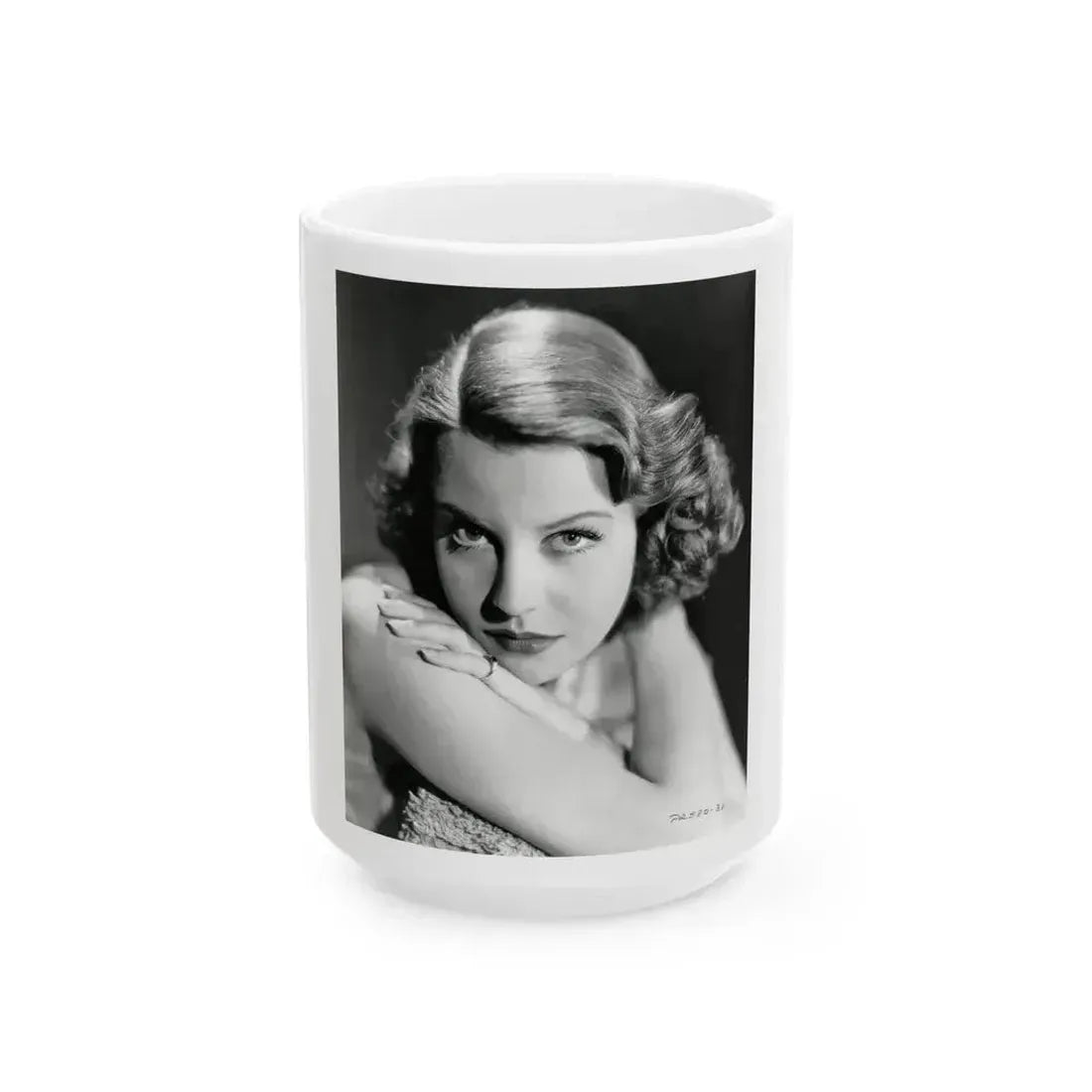 Betty Field #04 (Vintage Female Icon) White Coffee Mug 15oz - Go Mug Yourself