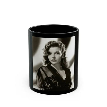 Betty Field #07 (Vintage Female Icon) Black Coffee Mug 11oz - Go Mug Yourself