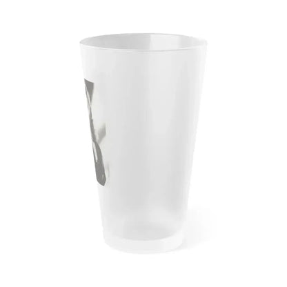 Betty Field #07 (Vintage Female Icon) Frosted Pint Glass 16oz - Go Mug Yourself