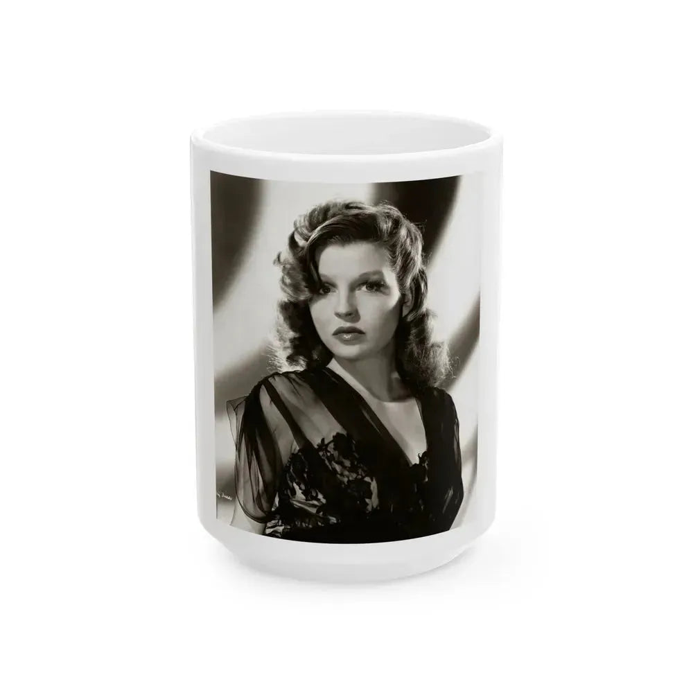 Betty Field #07 (Vintage Female Icon) White Coffee Mug 15oz - Go Mug Yourself