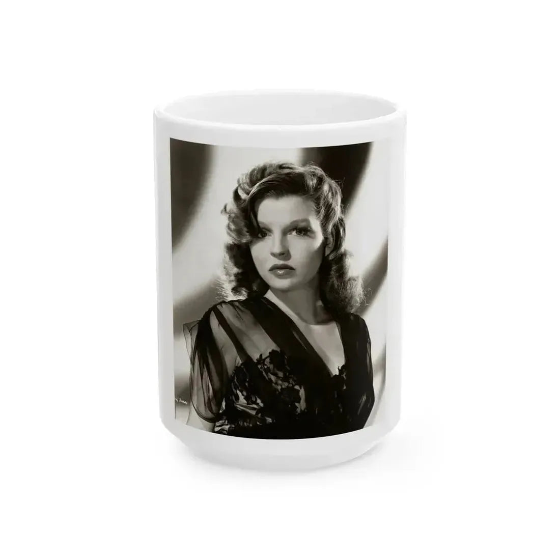 Betty Field #07 (Vintage Female Icon) White Coffee Mug 15oz - Go Mug Yourself