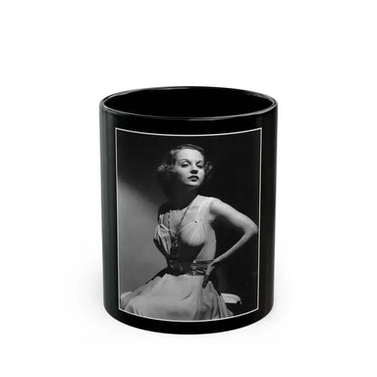 Betty Field #08 (Vintage Female Icon) Black Coffee Mug 11oz - Go Mug Yourself