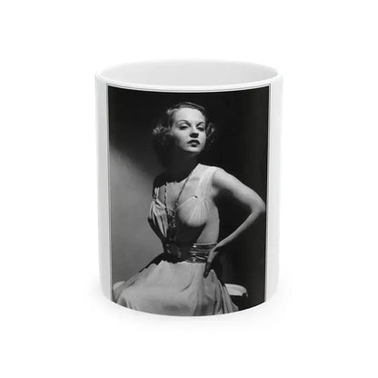 Betty Field #08 (Vintage Female Icon) White Coffee Mug 11oz - Go Mug Yourself