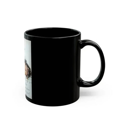 Between Doors, Good Housekeeping, February 1953 - Black Coffee Mug - Go Mug Yourself