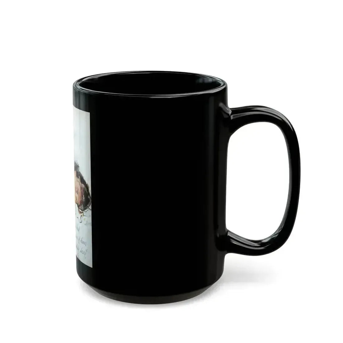 Between Doors, Good Housekeeping, February 1953 - Black Coffee Mug - Go Mug Yourself