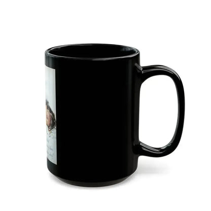 Between Doors, Good Housekeeping, February 1953 - Black Coffee Mug - Go Mug Yourself