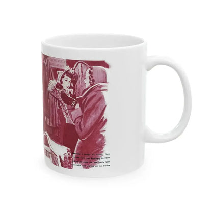 Between The Years, Woman's Day, December 1941 - White Coffee Mug - Go Mug Yourself