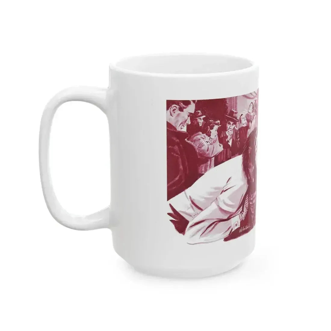 Between The Years, Woman's Day, December 1941 - White Coffee Mug - Go Mug Yourself