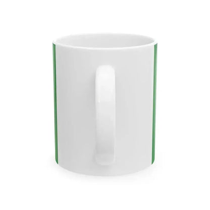 Bever B vlag (Belgium) White Coffee Mug - Go Mug Yourself
