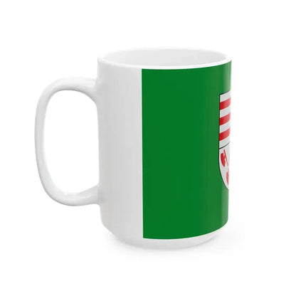 Bever B vlag (Belgium) White Coffee Mug - Go Mug Yourself