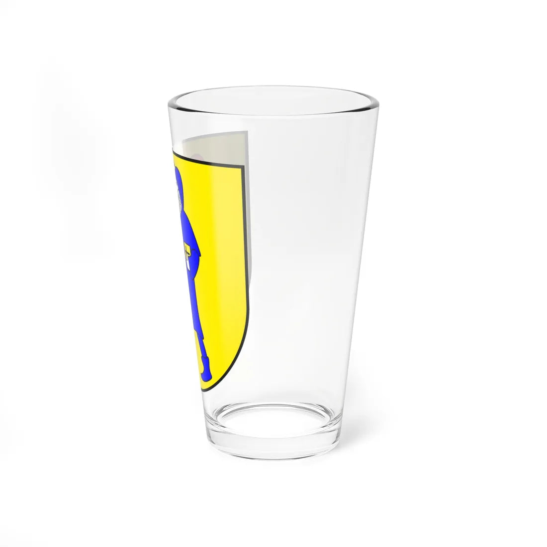 Bever wappen (Switzerland) (Coat of Arms) Pint Glass 16oz - Go Mug Yourself