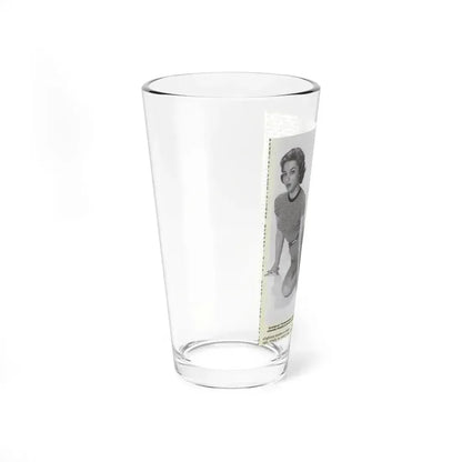 Beverly Garland #01 - 8x10 Vintage B&W Leggy Glamour Promo Photo for ''The Joker Is Wild'' '57 (Vintage Female Icon) Pint Glass 16oz - Go Mug Yourself