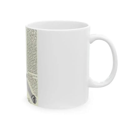 Beverly Garland #01 - 8x10 Vintage B&W Leggy Glamour Promo Photo for ''The Joker Is Wild'' '57 (Vintage Female Icon) White Coffee Mug - Go Mug Yourself