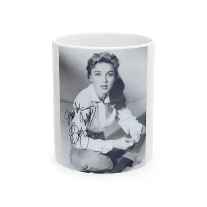 Beverly Garland #02 (Vintage Female Icon) White Coffee Mug 11oz - Go Mug Yourself