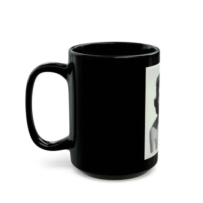 Beverly Garland #05 (Vintage Female Icon) Black Coffee Mug - Go Mug Yourself