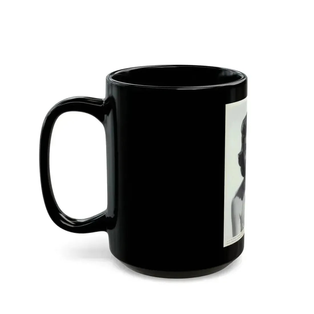 Beverly Garland #05 (Vintage Female Icon) Black Coffee Mug - Go Mug Yourself