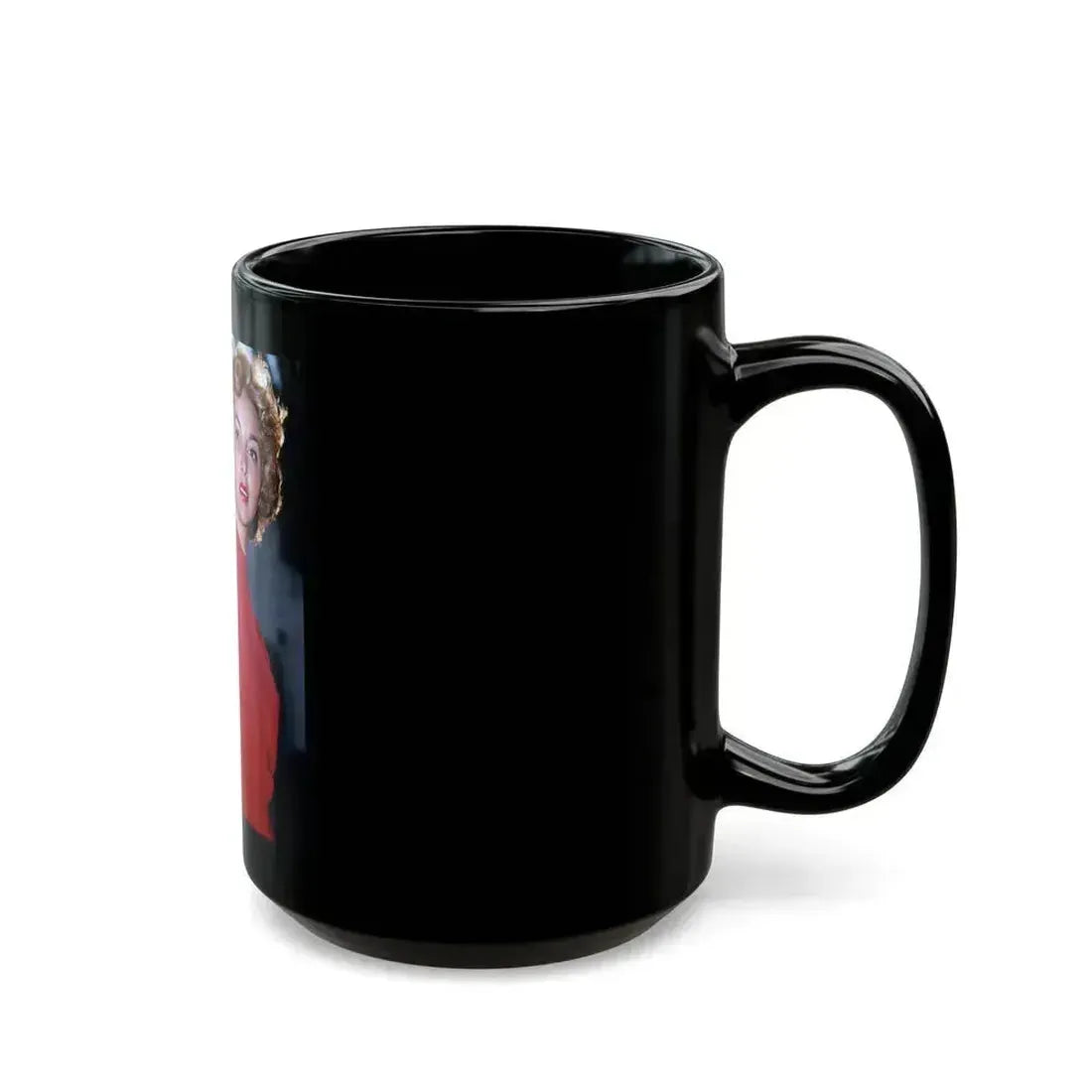 Beverly Garland #10 (Vintage Female Icon) Black Coffee Mug - Go Mug Yourself