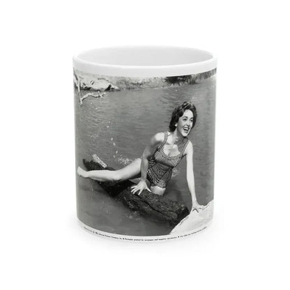 Beverly Garland #101 (Vintage Female Icon) White Coffee Mug 11oz - Go Mug Yourself