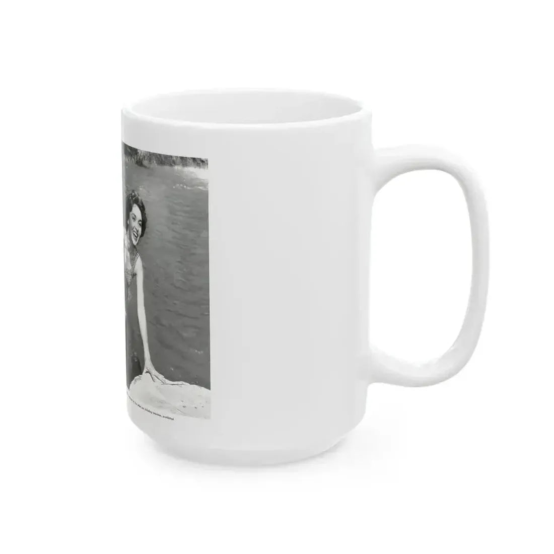 Beverly Garland #101 (Vintage Female Icon) White Coffee Mug - Go Mug Yourself