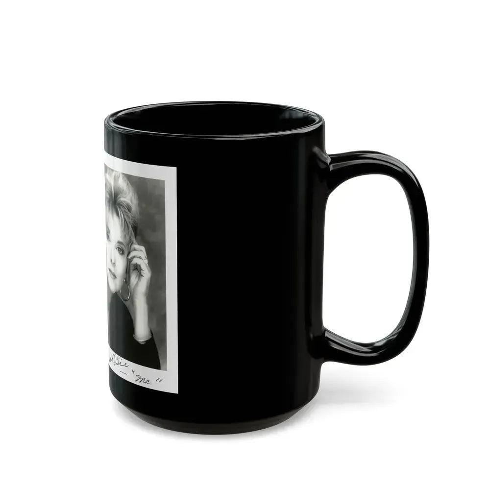 Beverly Garland #102 (Vintage Female Icon) Black Coffee Mug - Go Mug Yourself