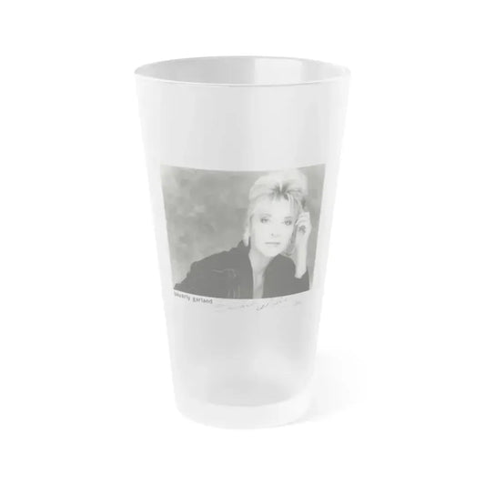 Beverly Garland #102 (Vintage Female Icon) Frosted Pint Glass 16oz 16oz Frosted - Go Mug Yourself