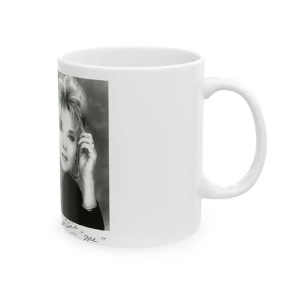 Beverly Garland #102 (Vintage Female Icon) White Coffee Mug - Go Mug Yourself