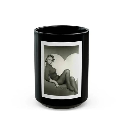 Beverly Garland #103 (Vintage Female Icon) Black Coffee Mug 15oz - Go Mug Yourself