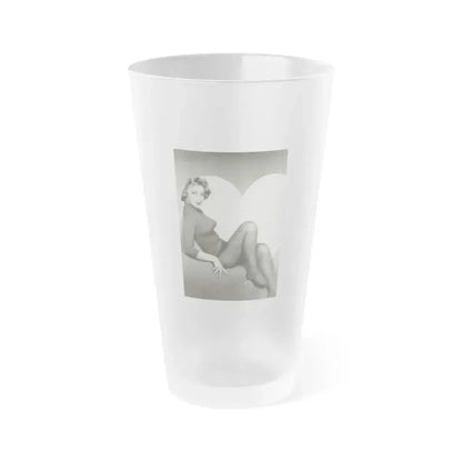 Beverly Garland #103 (Vintage Female Icon) Frosted Pint Glass 16oz 16oz Frosted - Go Mug Yourself