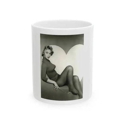Beverly Garland #103 (Vintage Female Icon) White Coffee Mug 11oz - Go Mug Yourself
