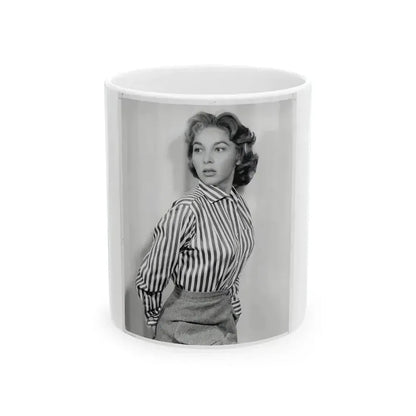 Beverly Garland #105 (Vintage Female Icon) White Coffee Mug 11oz - Go Mug Yourself