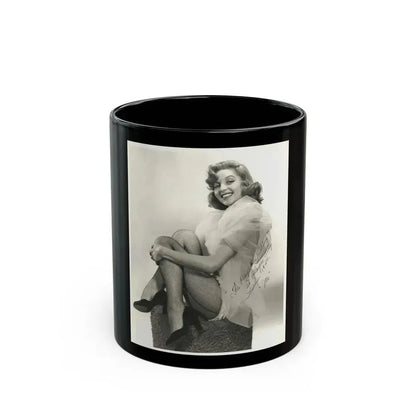 Beverly Garland #107 (Vintage Female Icon) Black Coffee Mug 11oz - Go Mug Yourself