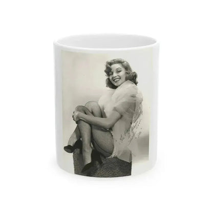 Beverly Garland #107 (Vintage Female Icon) White Coffee Mug 11oz - Go Mug Yourself